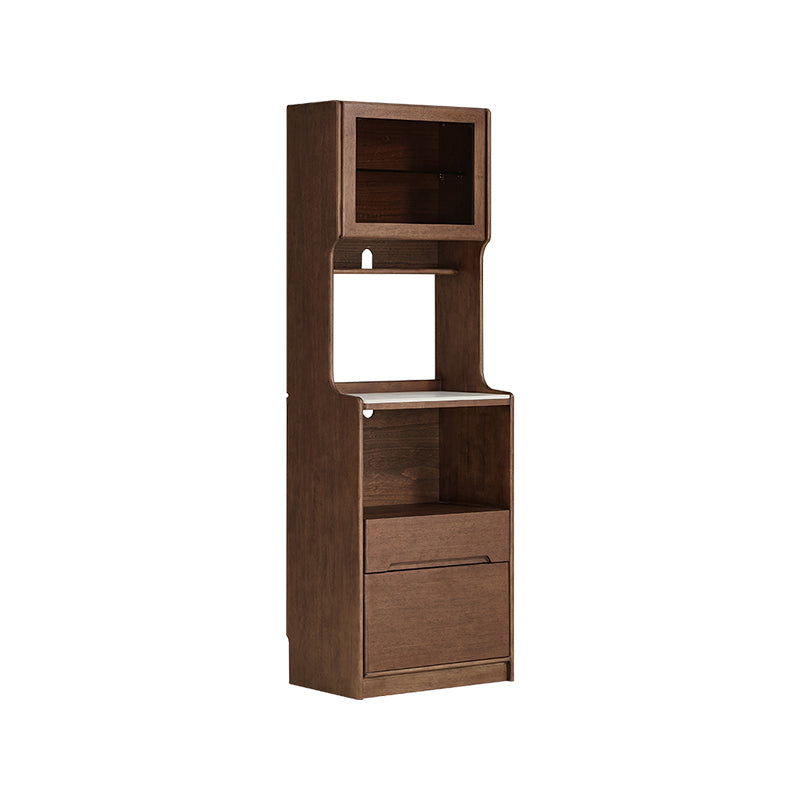 Vance Rubberwood Sideboard 60cm 80cm – Walnut 60cm, view 41