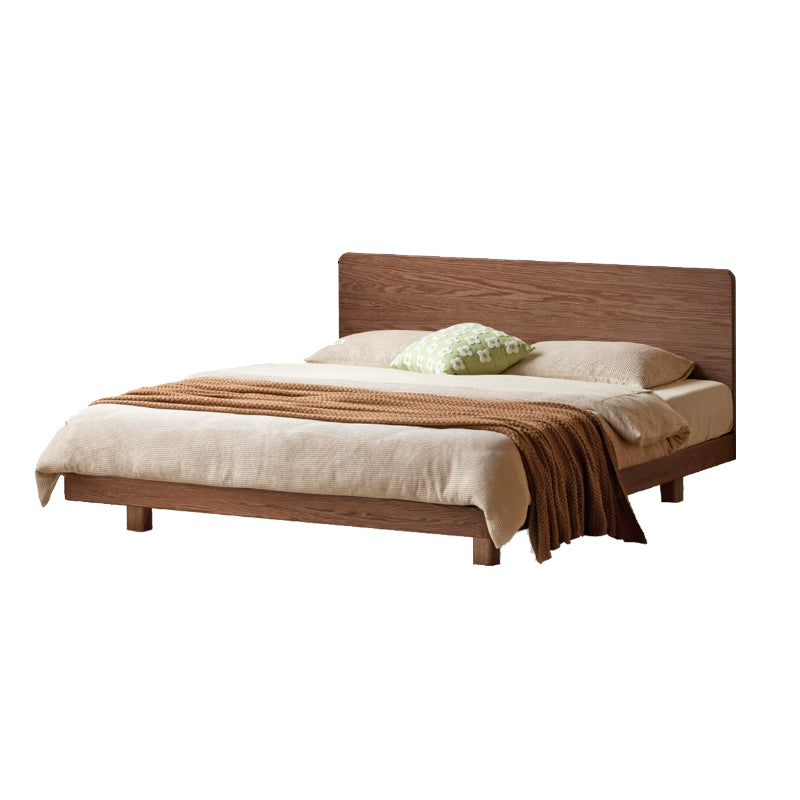 Genevieve Queen Bed Frame in Solid American Oak with Pinewood Slats – view 4