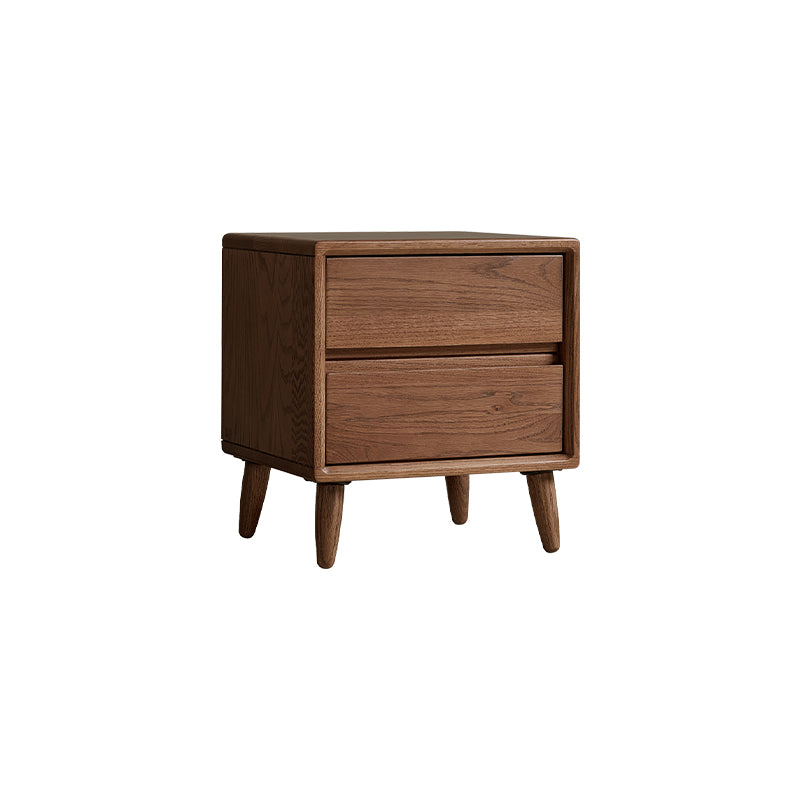 Harmony Solid American Oak Bedside Table – view 10