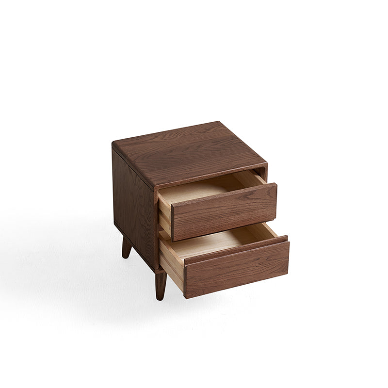 Harmony Solid American Oak Bedside Table – view 13