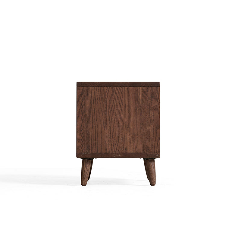 Harmony Solid American Oak Bedside Table – view 15