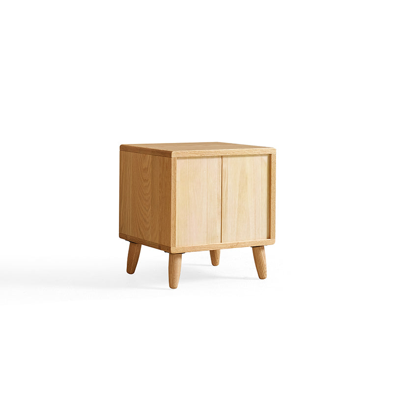 Harmony Solid American Oak Bedside Table – view 23