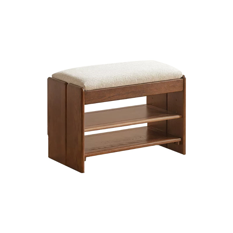 Willa Solid American Oak Shoe Cabinet 60cm 80cm – A 80cm, view 11