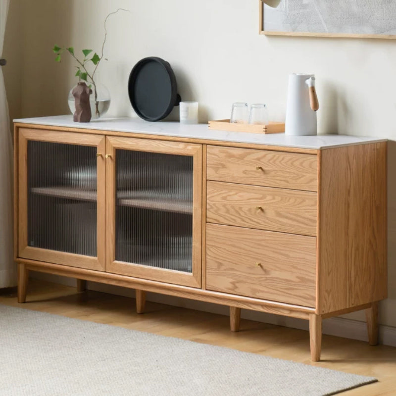 Peregrine Solid American Oak Sideboard 125cm 150cm 180cm, With or Without Ceramic – view 2