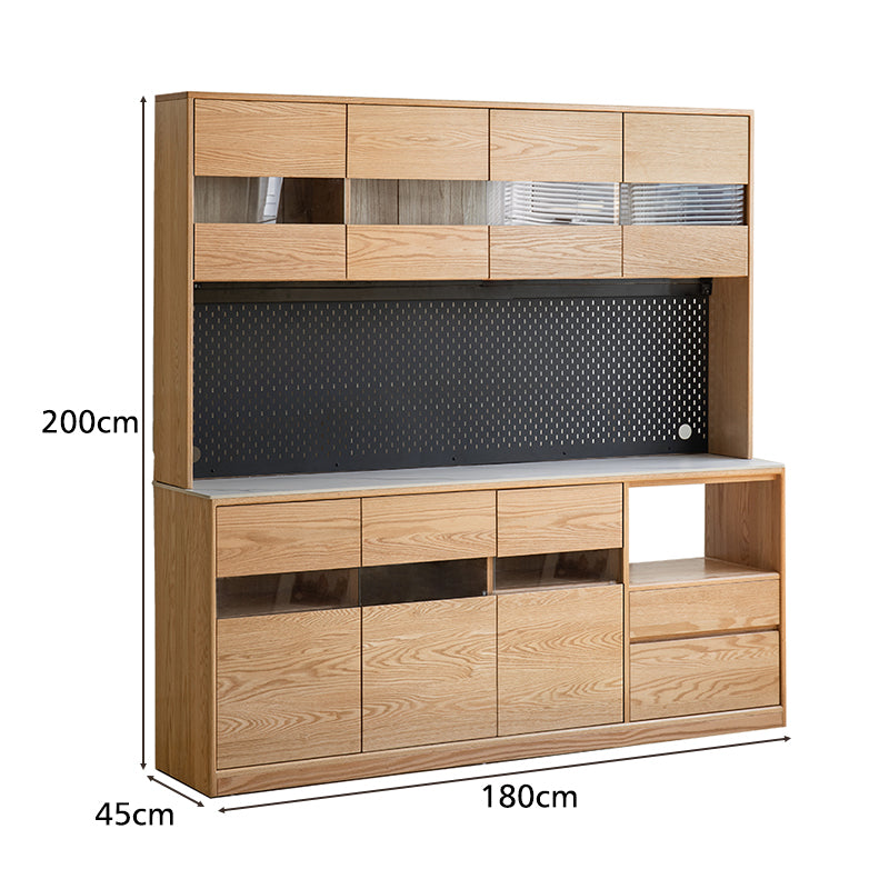 Zenith Solid American Oak Sideboard 180cm – view 5