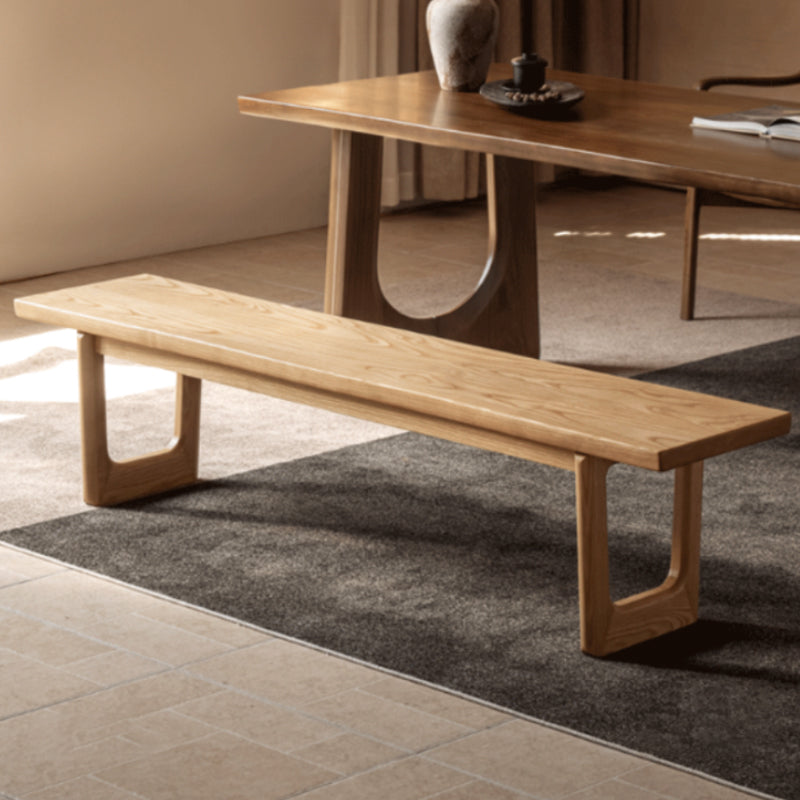 Verity Solid Ash Dining Bench 140cm 160cm 180cm 200cm – view 2