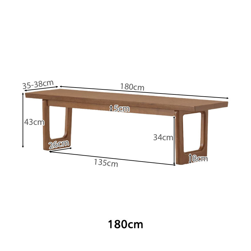 Verity Solid Ash Dining Bench 140cm 160cm 180cm 200cm – view 24