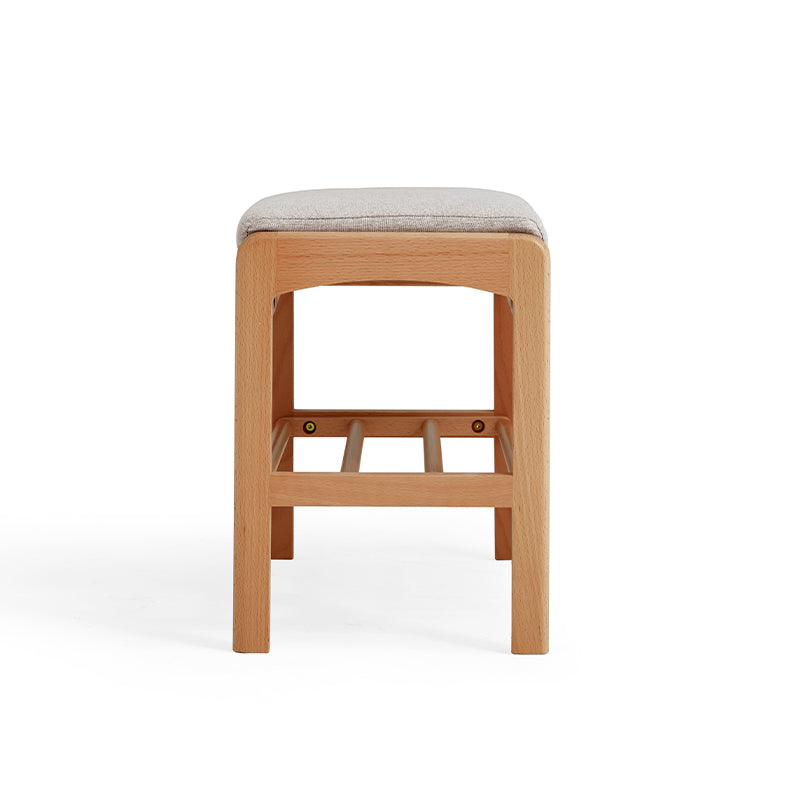 Sylvie Solid Beech Shoe Cabinet Shoe-Changing Stool – view 13
