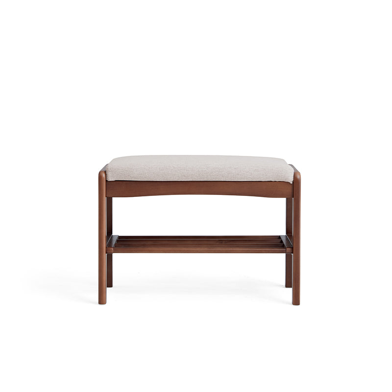 Sylvie Solid Beech Shoe Cabinet Shoe-Changing Stool – view 18