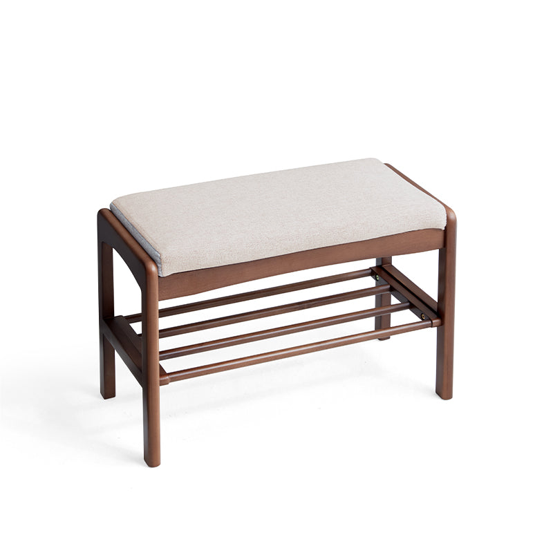 Sylvie Solid Beech Shoe Cabinet Shoe-Changing Stool – view 19