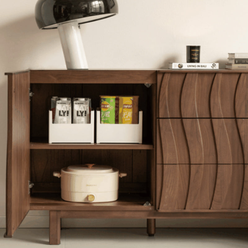 Barrett Solid Black Walnut Multi-Drawer Sideboard 1.5m 1.8m – view 9