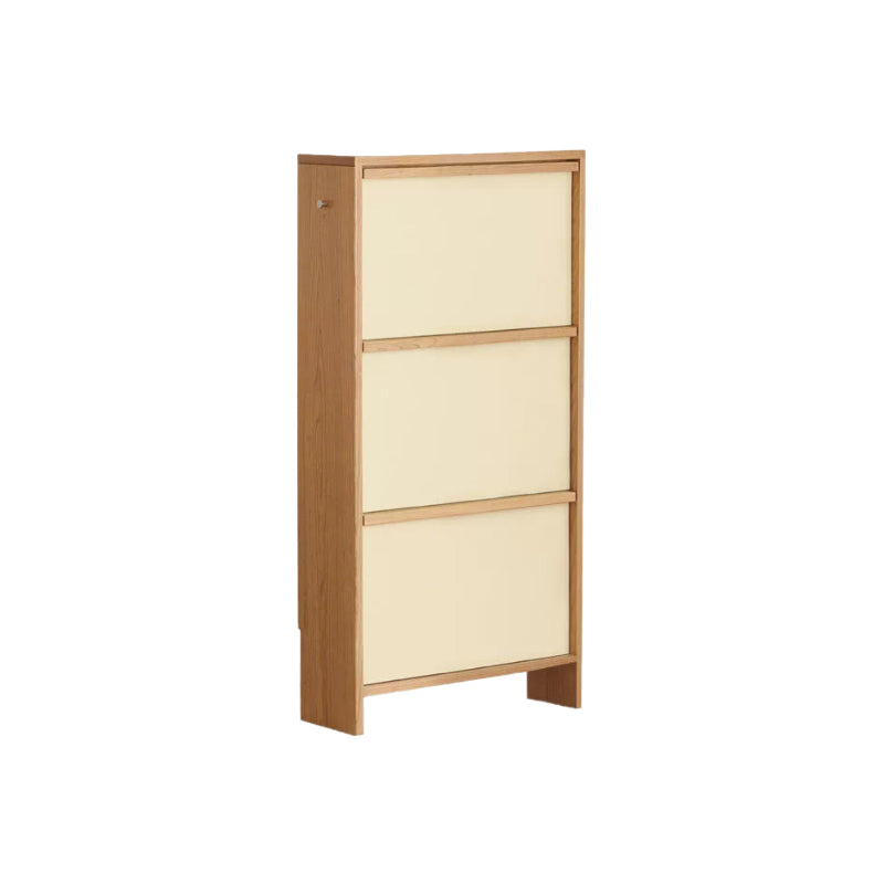 Vincenza Solid Cherry Ultra-Thin Shoe Cabinet 65cm 120cm – 65cm, view 13