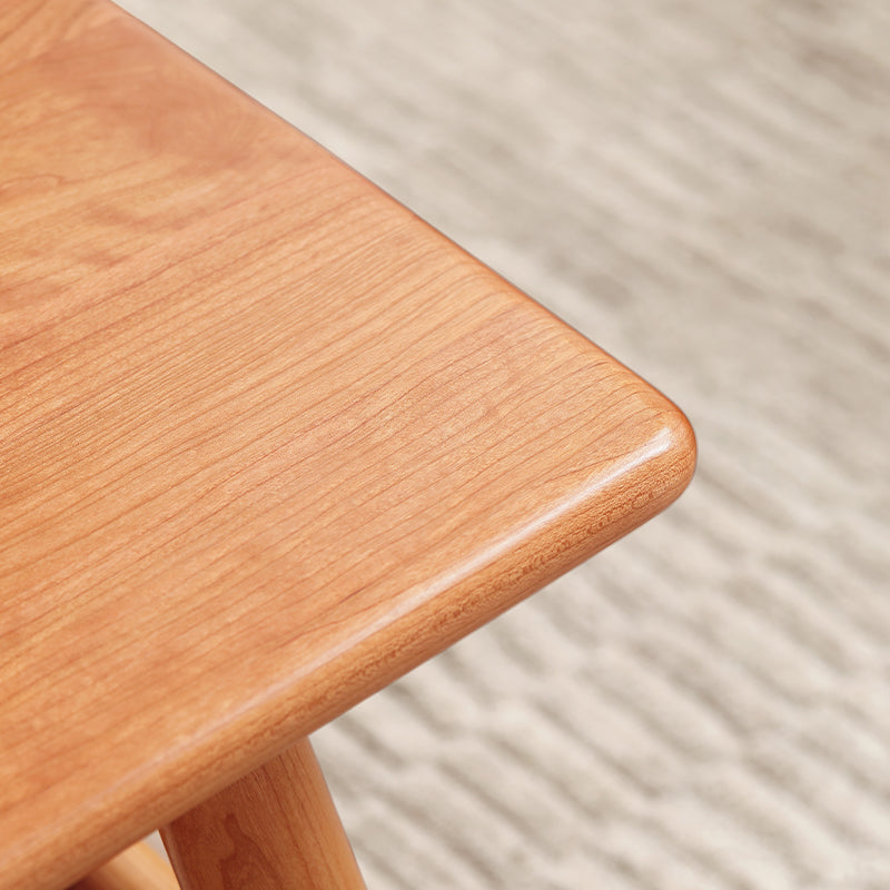 Heather Solid Cherry Wood Dining Bench 120cm – view 7