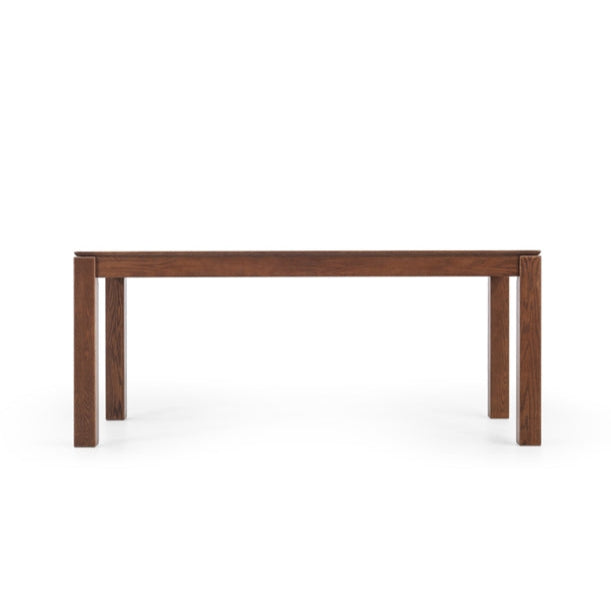 Edele Solid American Oak Dining Table in Walnut Finish 160cm / 180cm – view 16