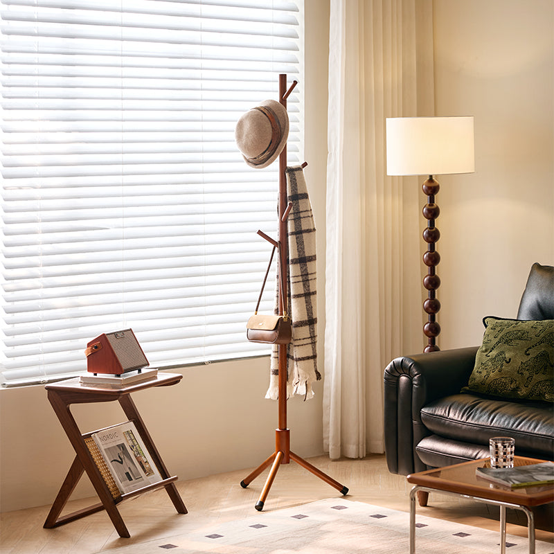 Norbert Solid Rubberwood Coat Rack 36cm – view 16