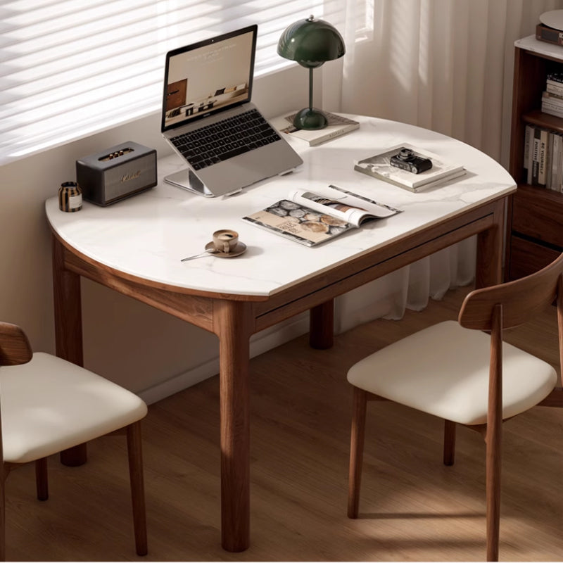 Timothy Folding Wooden Dining Table in Solid Ash 150cm – view 2