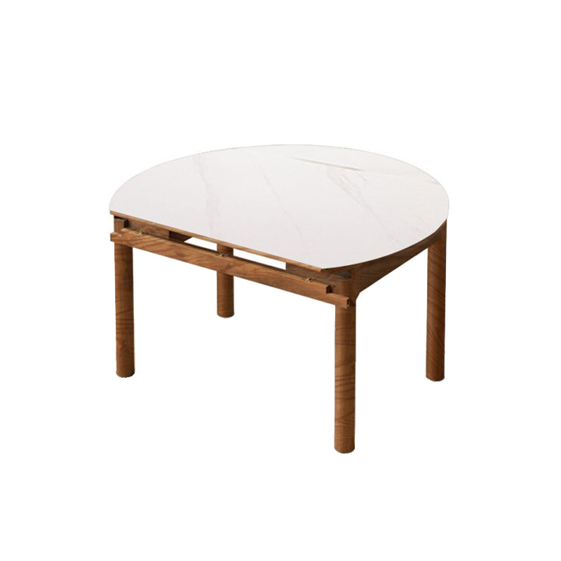 Timothy Folding Wooden Dining Table in Solid Ash 150cm – view 4