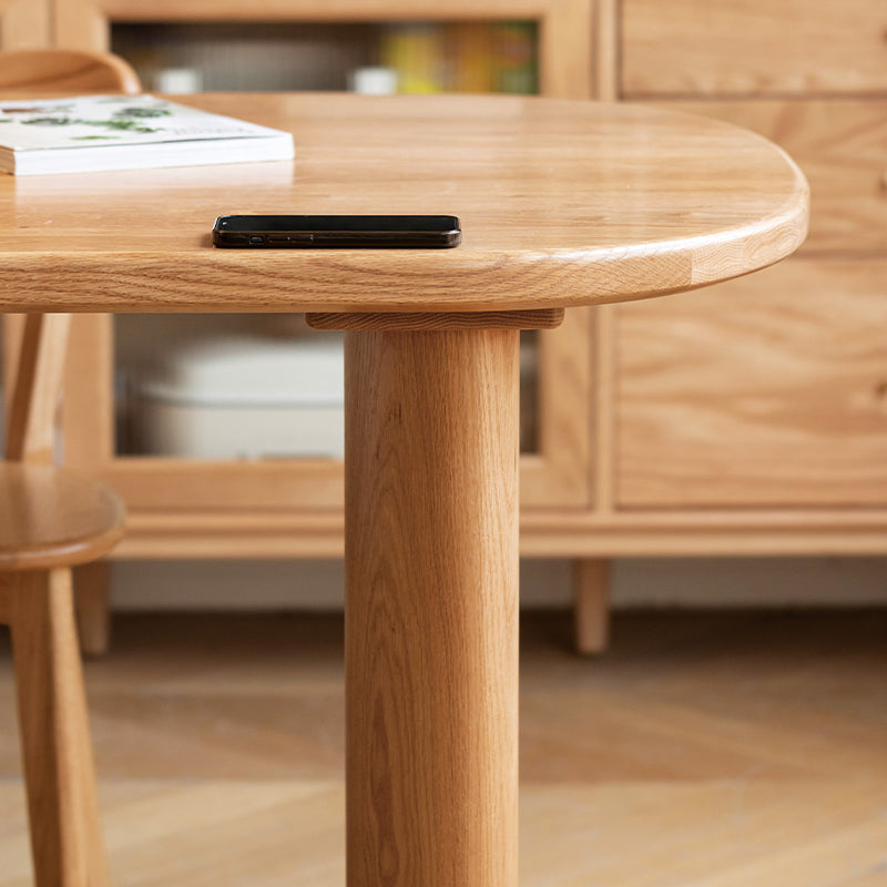 Tracy Solid Oak Dining Table / Study Desk 180cm – view 8
