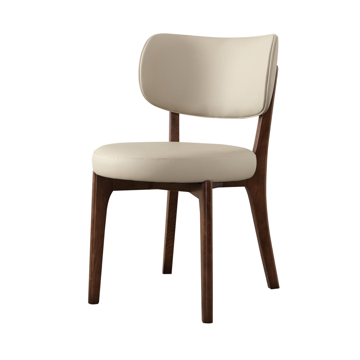 Mezzo Upholstered Dining Chair, Solid Ash Legs 42cm – view 10
