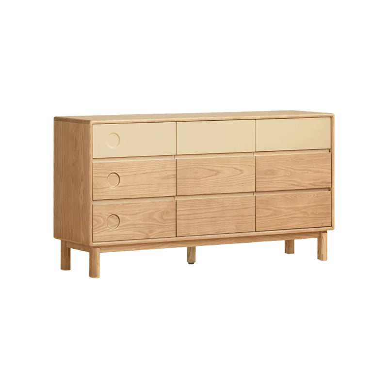 Waverly solid ash dresser in natural wood finish – 150cm, view 7