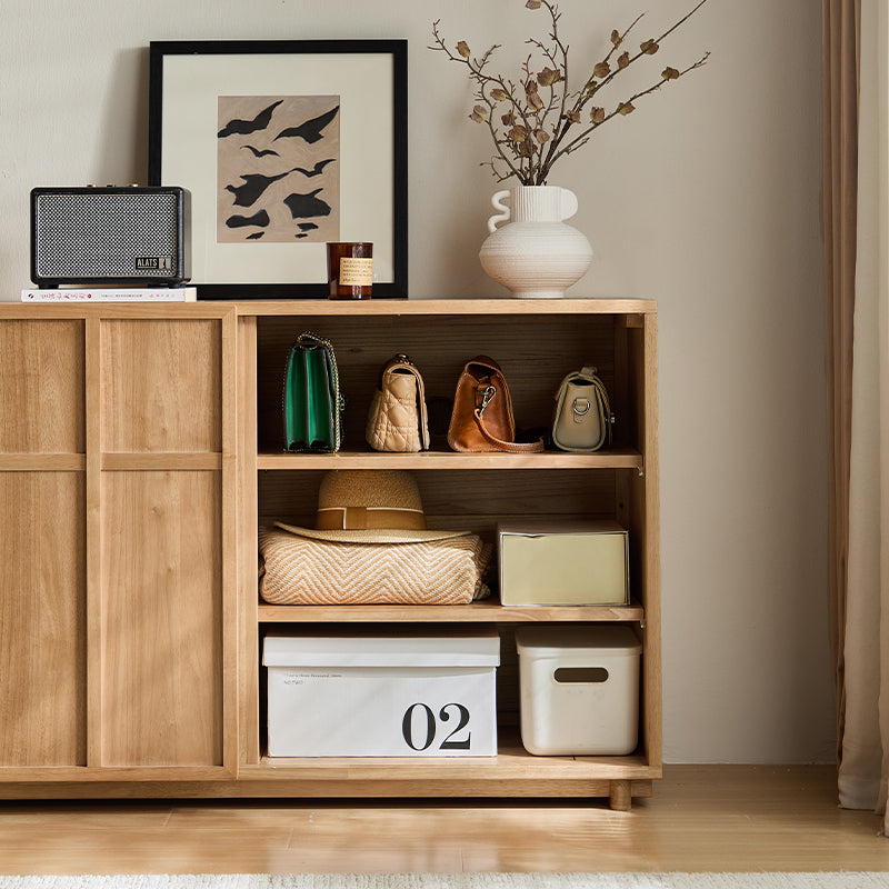 Theresa Rubberwood Chest of Drawers 120cm – view 2