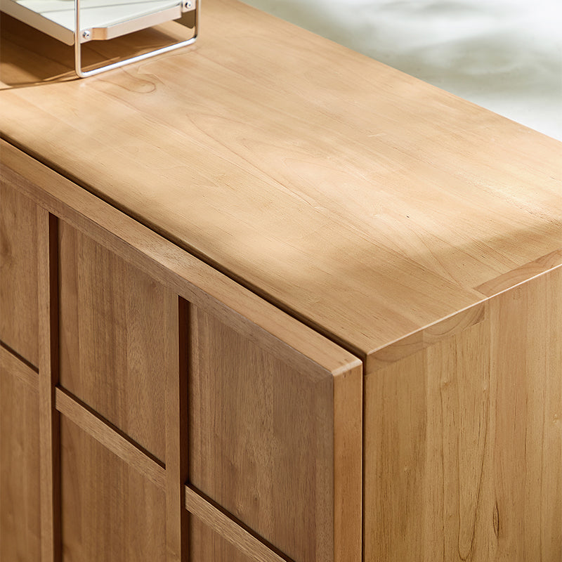 Theresa Rubberwood Chest of Drawers 120cm – view 4