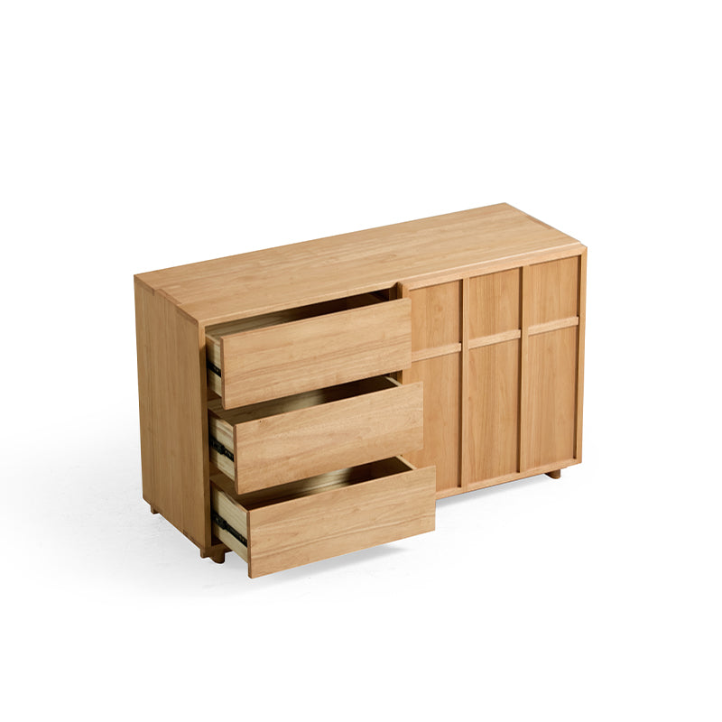 Theresa Rubberwood Chest of Drawers 120cm – view 8