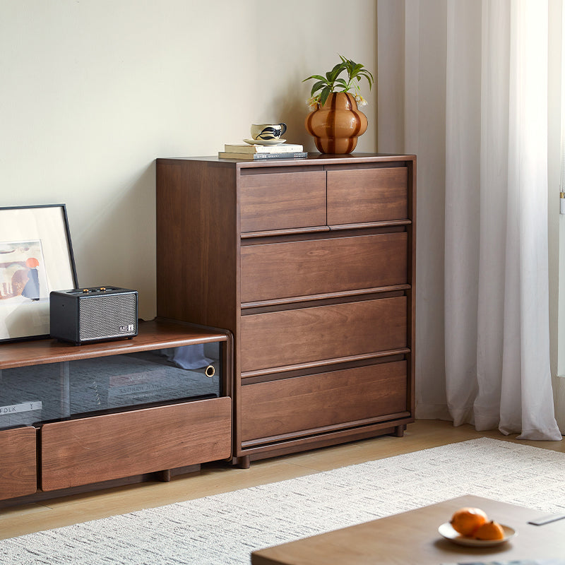 Vivian Rubberwood Chest of Drawers 60cm / 80cm / 150cm – view 17