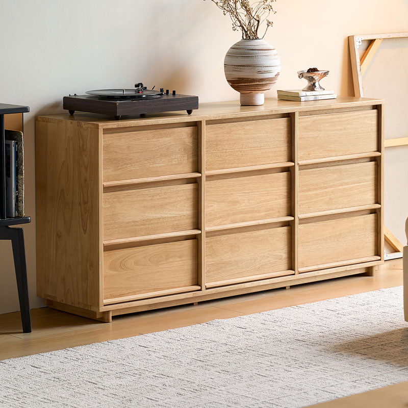 Vivian Rubberwood Chest of Drawers 60cm / 80cm / 150cm – view 23