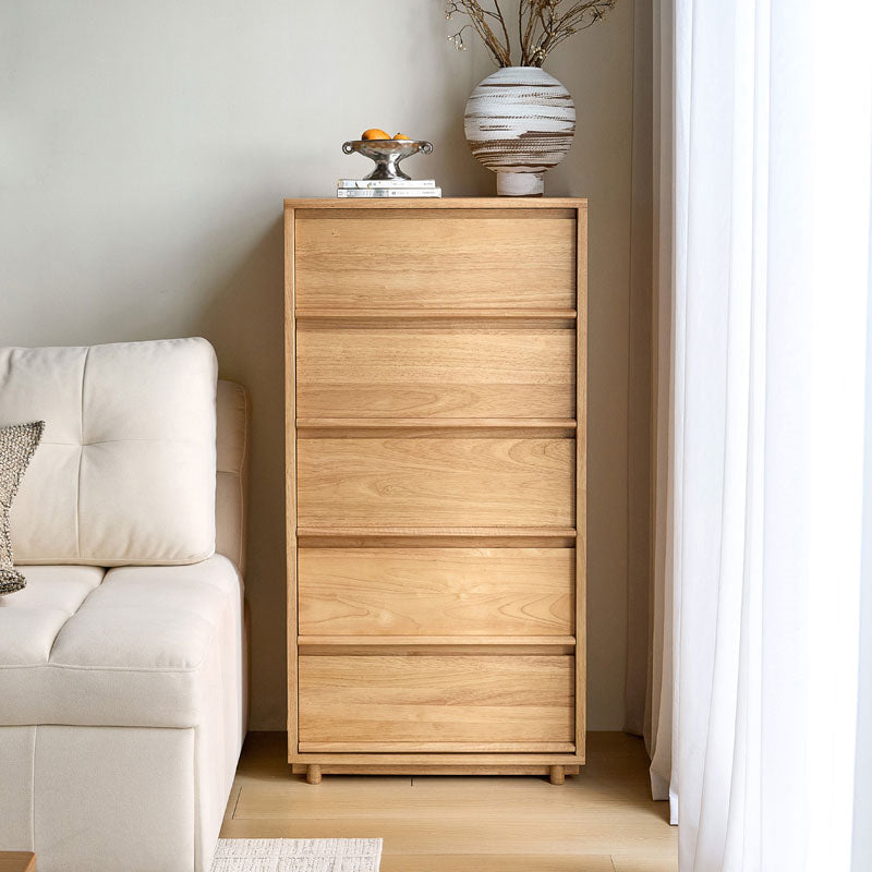 Vivian Rubberwood Chest of Drawers 60cm / 80cm / 150cm – view 30
