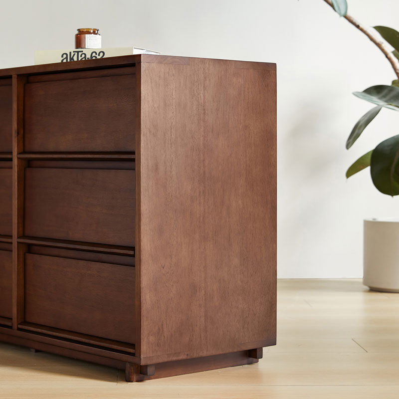 Vivian Rubberwood Chest of Drawers 60cm / 80cm / 150cm – view 5
