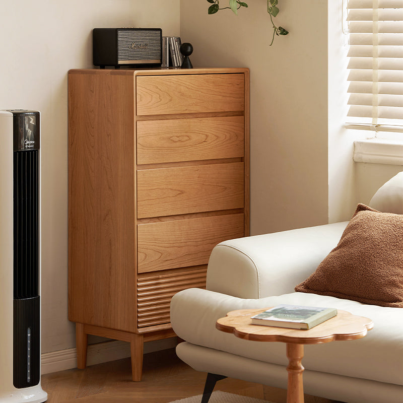 Katie Solid Cherry Wood Chest of Drawers 61cm / 91cm / 121cm / 151cm – view 10