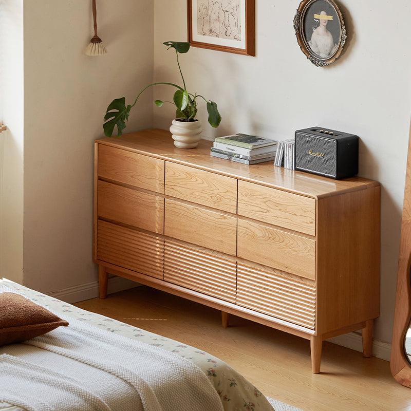 Katie Solid Cherry Wood Chest of Drawers 61cm / 91cm / 121cm / 151cm – 151cm
