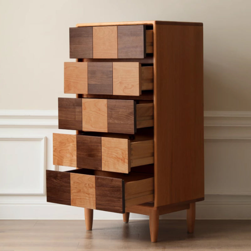 Laura Solid Cherry Wood Chest of Drawers 58cm / 117cm – view 9