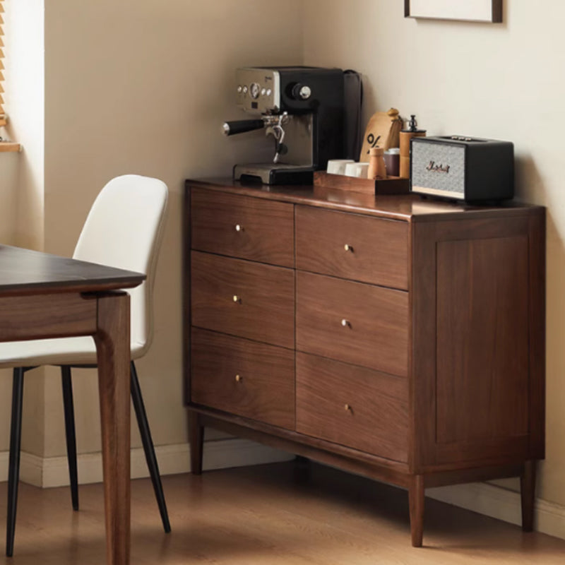 Geoffrey Solid American Oak Chest of Drawers 61cm / 111cm / 135cm / 165cm – 111cm, view 12