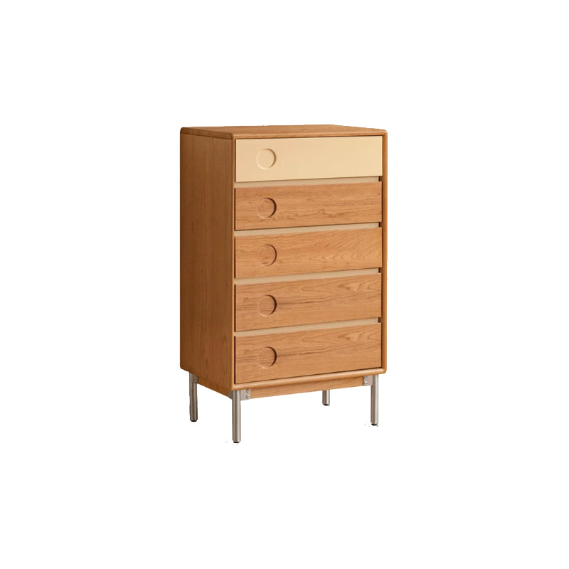Esme Solid Cherry Wood Chest of Drawers 61cm / 121cm / 150cm – view 16