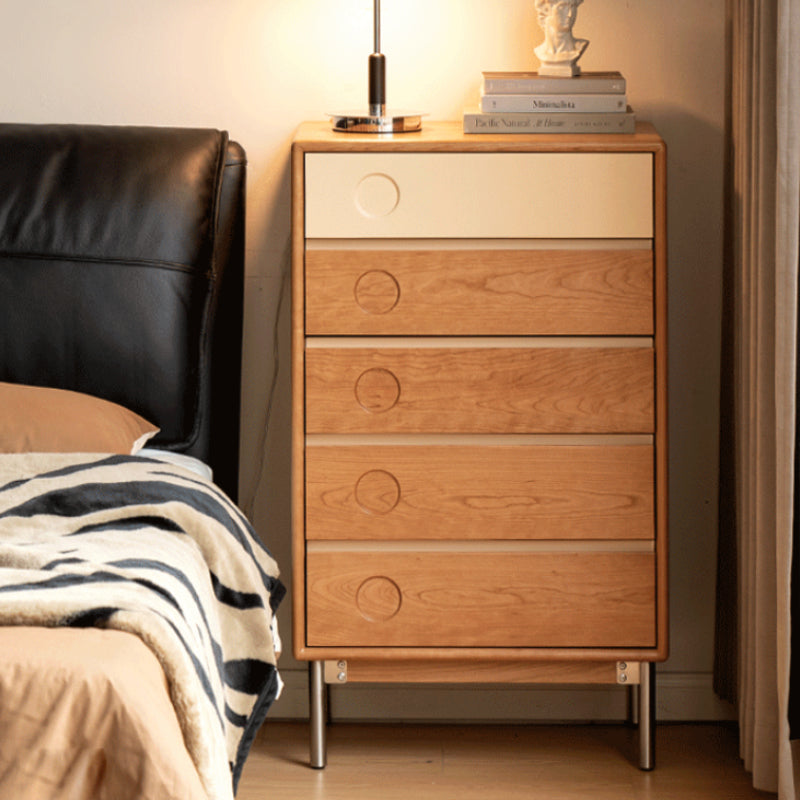 Esme Solid Cherry Wood Chest of Drawers 61cm / 121cm / 150cm – 61cm, view 14