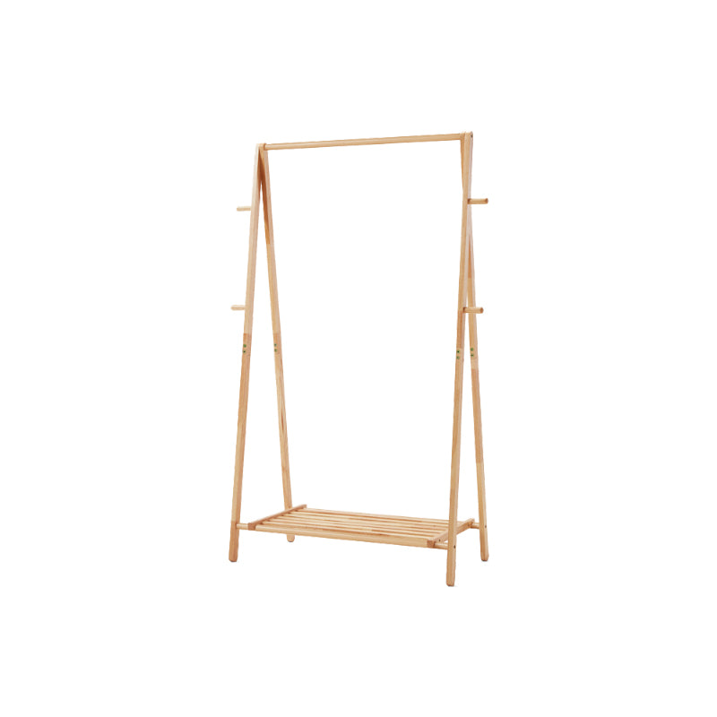 Dominique Rubberwood Coat Rack with Shelf, 2 Sizes – A, view 16