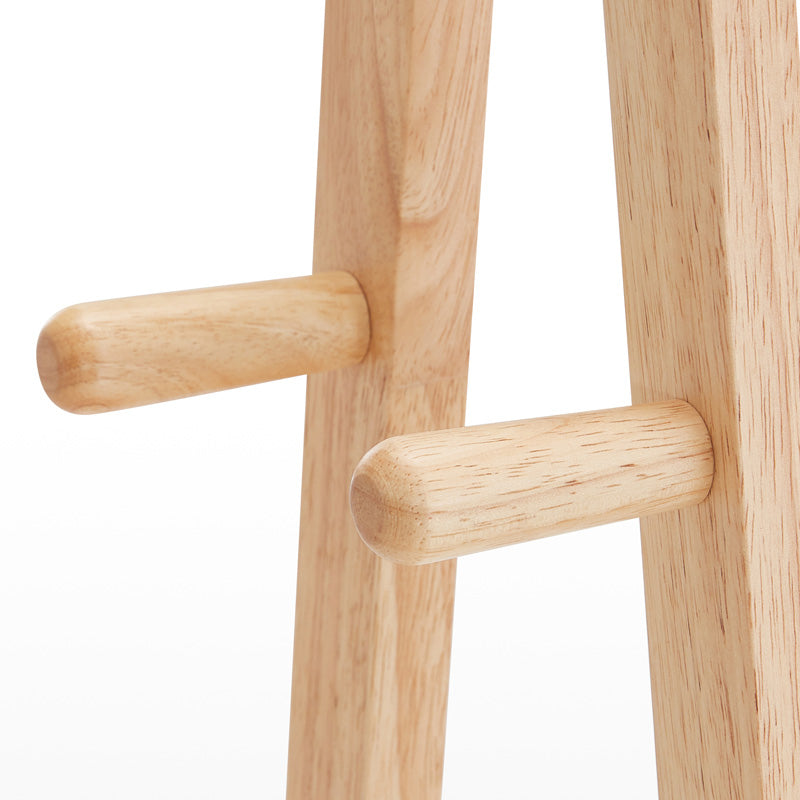Dominique Rubberwood Coat Rack with Shelf, 2 Sizes – view 11