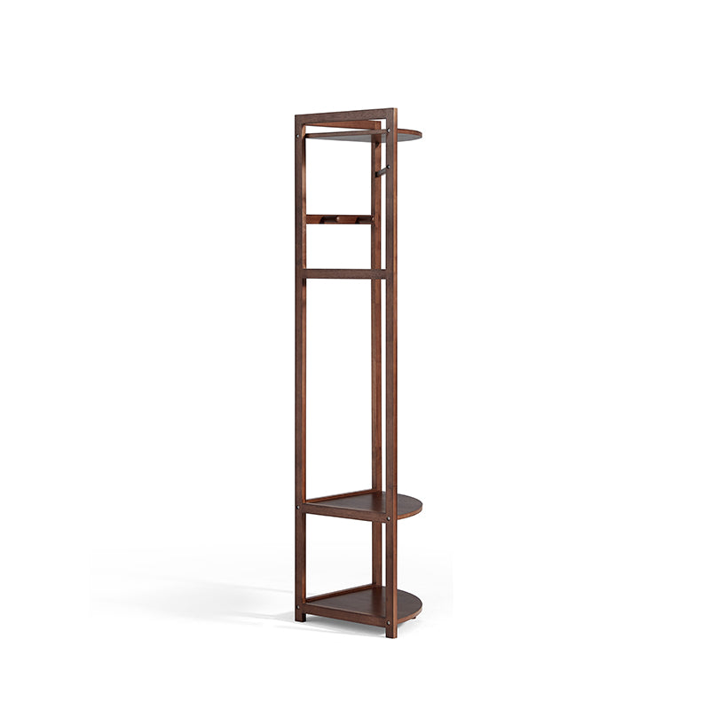 Donovan Rubberwood Coat Rack with Shelf, 3 Sizes – view 26