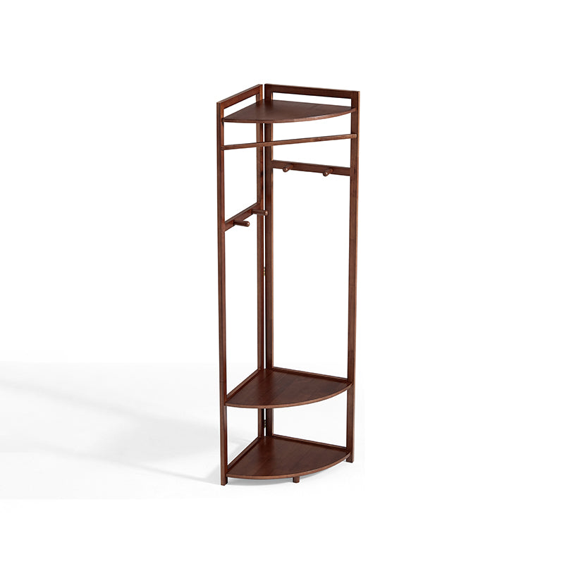 Donovan Rubberwood Coat Rack with Shelf, 3 Sizes – view 28
