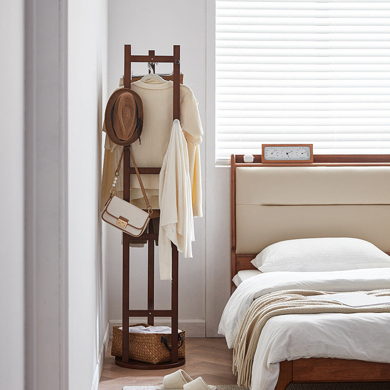 Donovan Rubberwood Coat Rack with Shelf, 3 Sizes – view 3