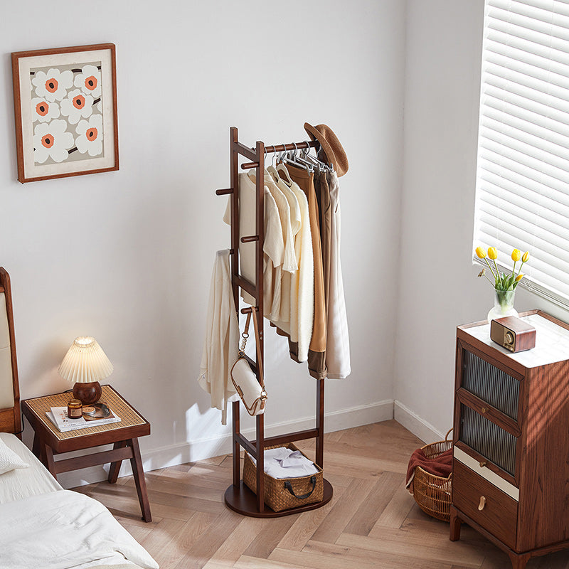 Donovan Rubberwood Coat Rack with Shelf, 3 Sizes – view 4