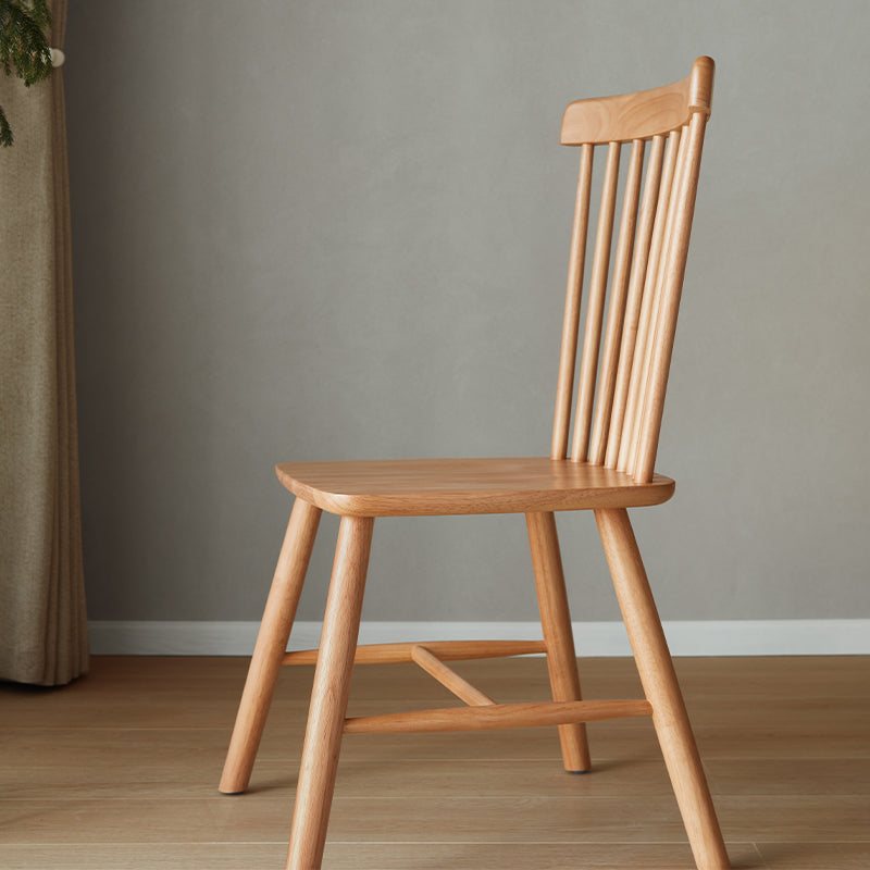 Debra Wooden Dining Chair in Rubberwood – view 3