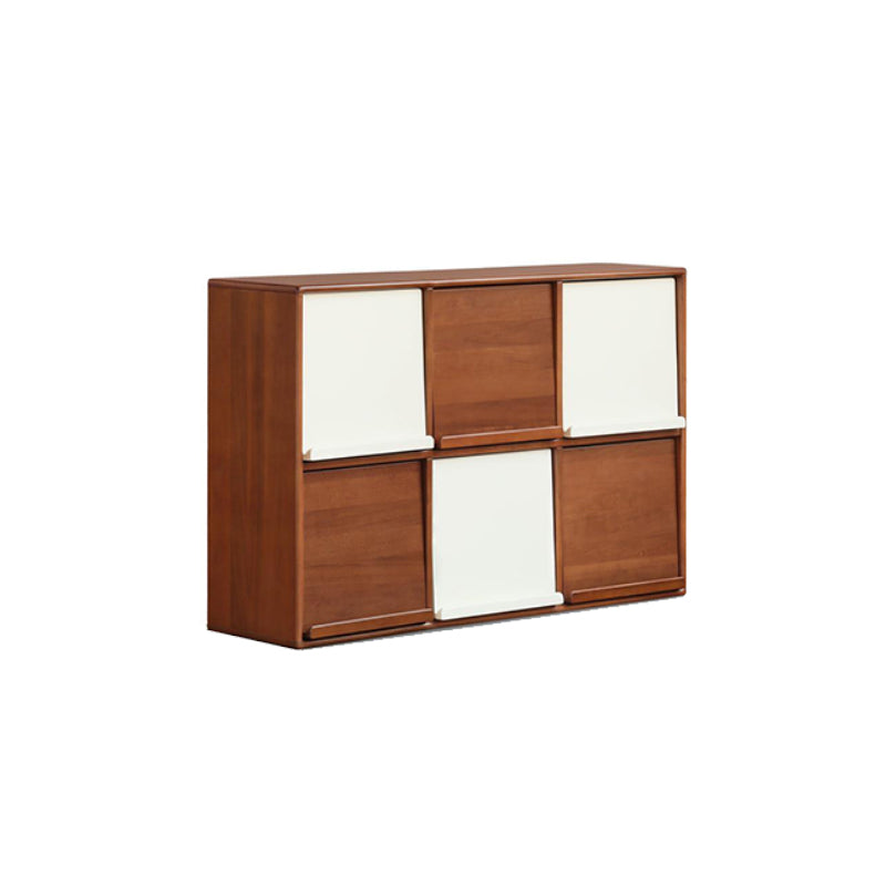 Kayla Solid Poplar Storage Cabinet with Flip Doors & Drawers 128cm – view 4