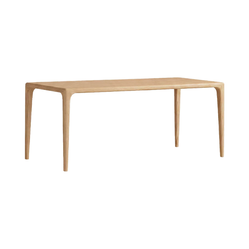Xiomara solid ash timber dining table – Natural Wood 140cm, view 13