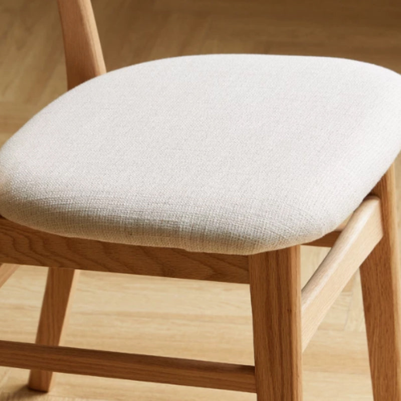Yasmine Wooden Dining Chair in Rubberwood or Solid Oak – view 21