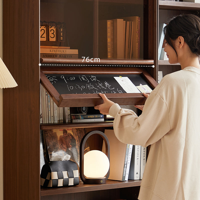 Watson Slim Bookcase 200cm, 30cm Deep, Optional LED – view 4
