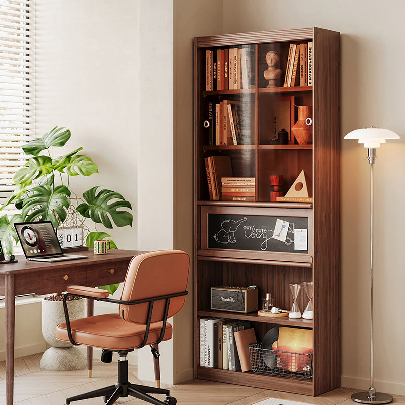 Watson Slim Bookcase 200cm, 30cm Deep, Optional LED – view 19