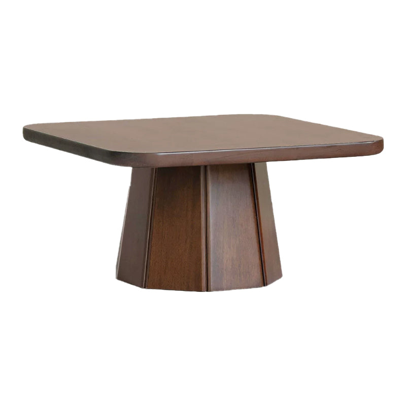 Aldo Solid Golden‑flower Pear Wood/Fraxinus Mandshurica Wood Coffee Table/Side Table Set